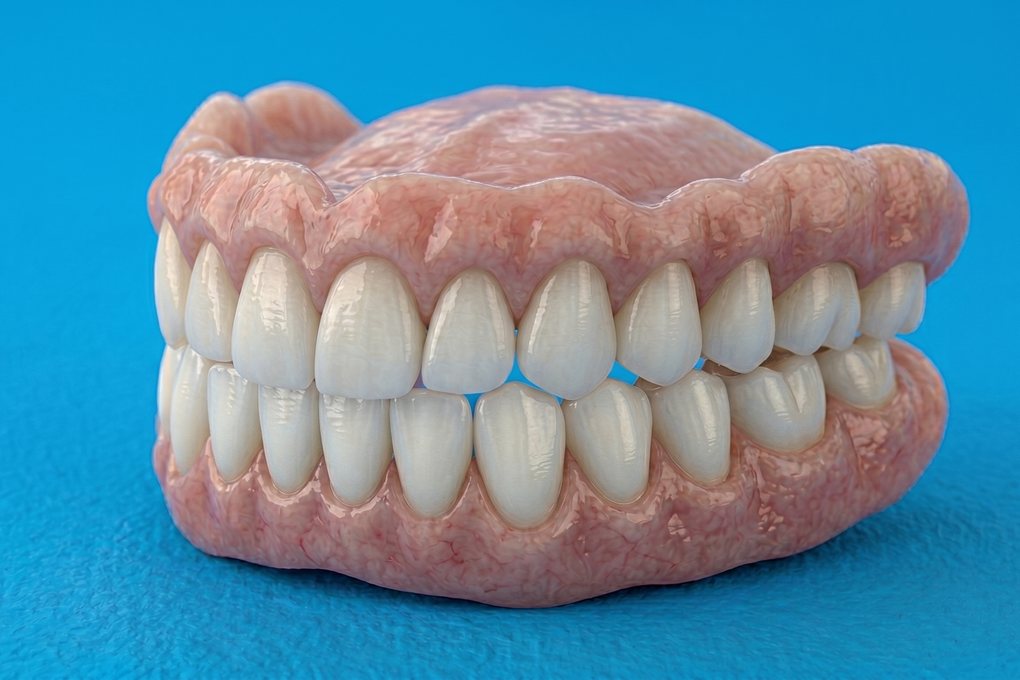 Dentures (False Teeth) illustration